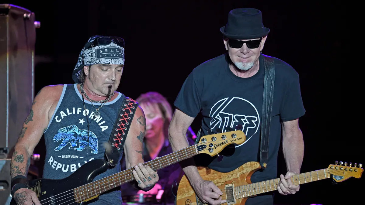 Great White performing live on stage