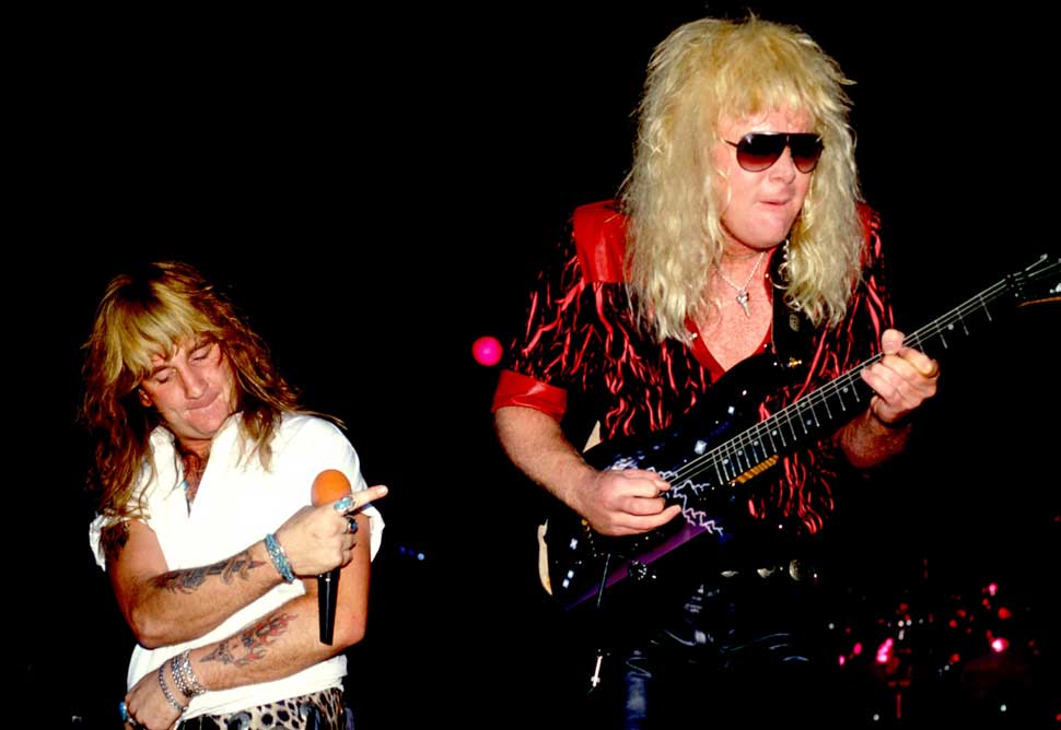 Great White in concert